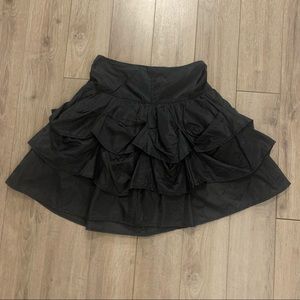 Tiered gothic skirt